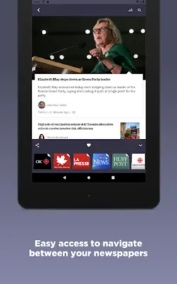 Canadian Newspapers android App screenshot 3